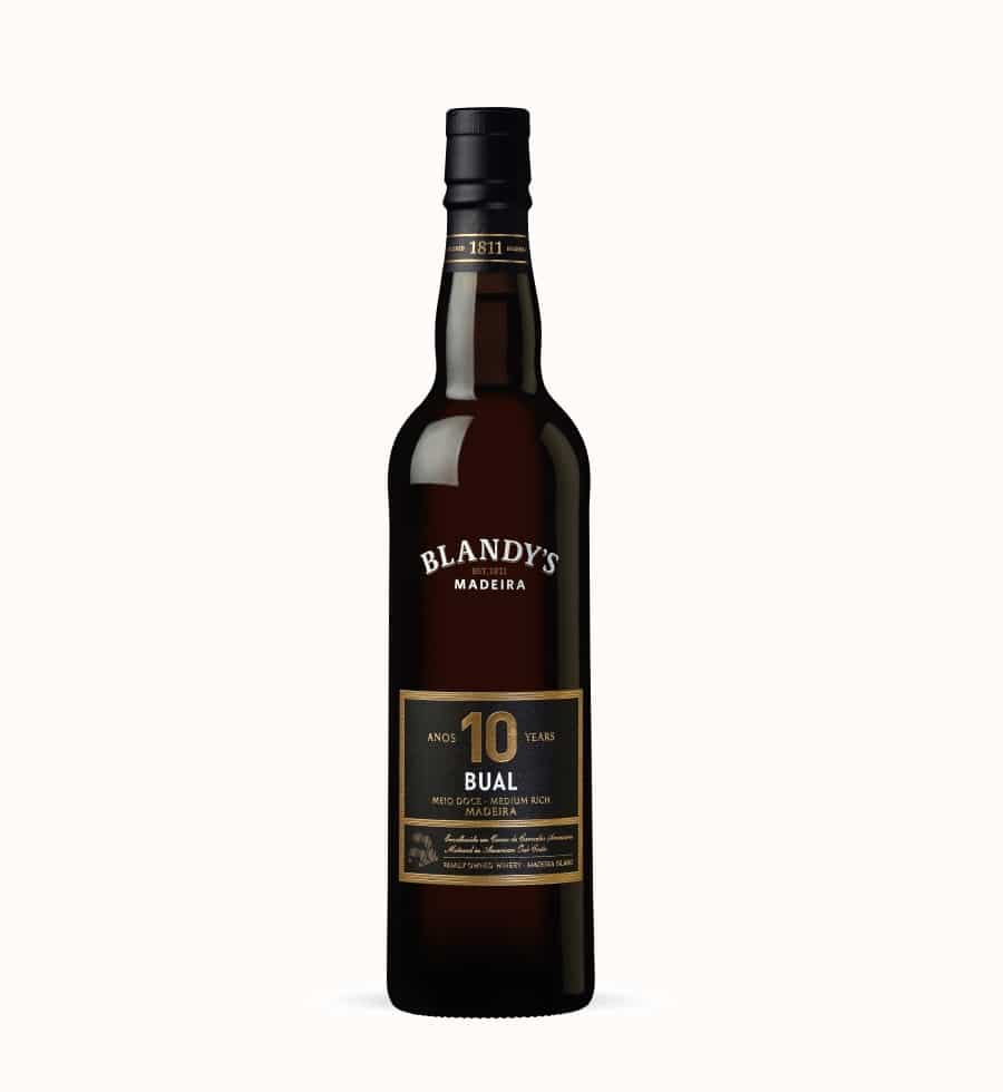 Madeiros vynas Blandys 10Y Bual 0.5 l