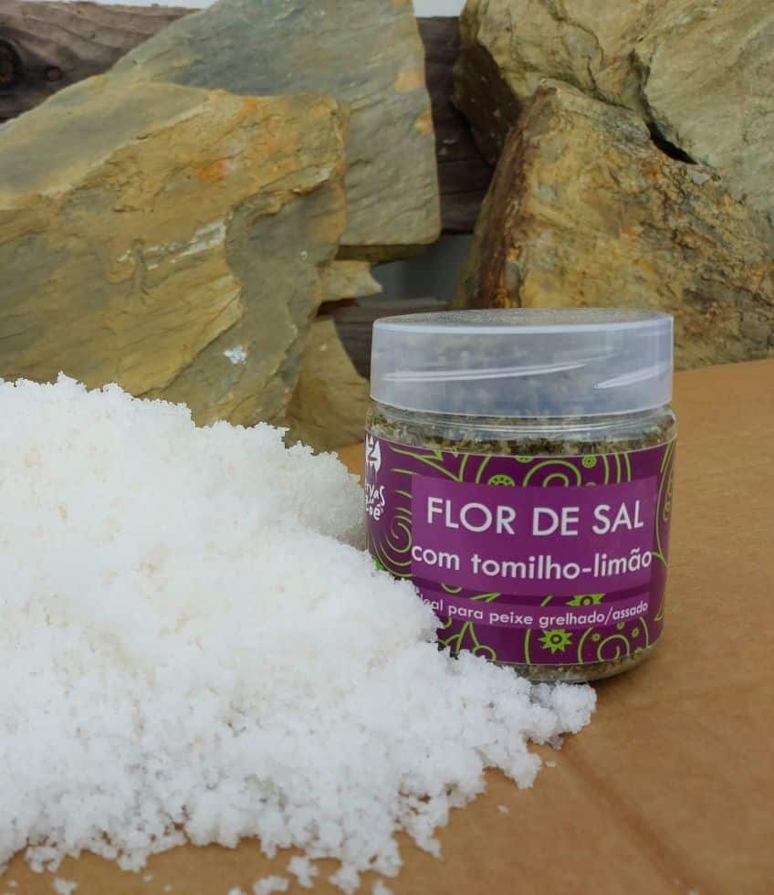 Druskos gėlė "Fleur de sel" su citrininiu čiobreliu