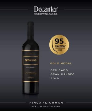 Argentinietiškas vynas Malbec Dedicado 2018 0.75 l